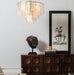 Opalora Pink Glass Chandelier Vakkerlight