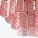 Opalora Pink Glass Chandelier Vakkerlight