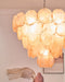 Orange Glass Disc Chandelier Vakkerlight