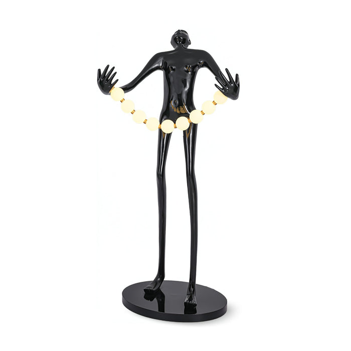 Orb Juggler Sculpture Floor Lamp Vakkerlight