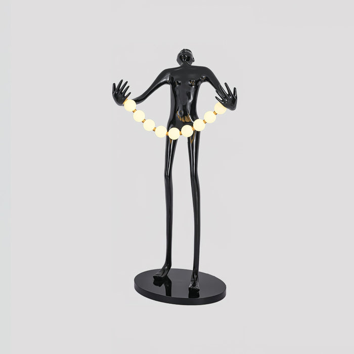 Orb Juggler Sculpture Floor Lamp Vakkerlight
