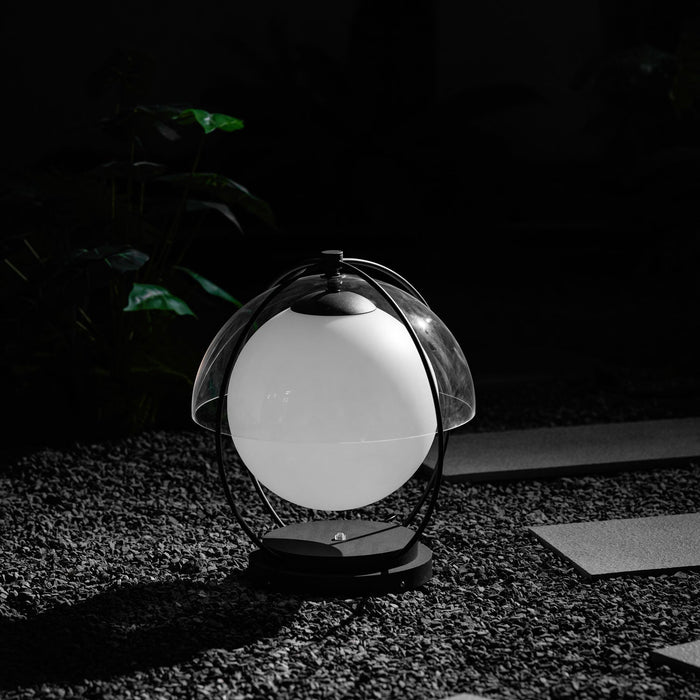 Orbital Globe Outdoor Table Lamp Vakkerlight