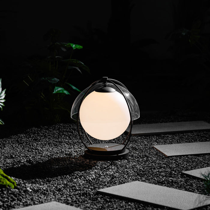 Orbital Globe Outdoor Table Lamp Vakkerlight
