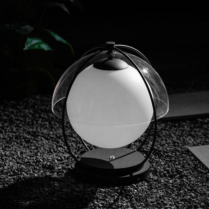 Orbital Globe Outdoor Table Lamp Vakkerlight