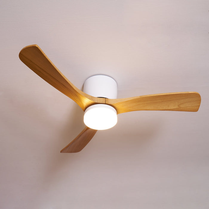 Nordic Wooden 42"/48" Ceiling Fan Light