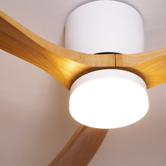 Nordic Wooden 42"/48" Ceiling Fan Light