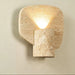 Organic Travertine Cylinder Wall Light Vakkerlight