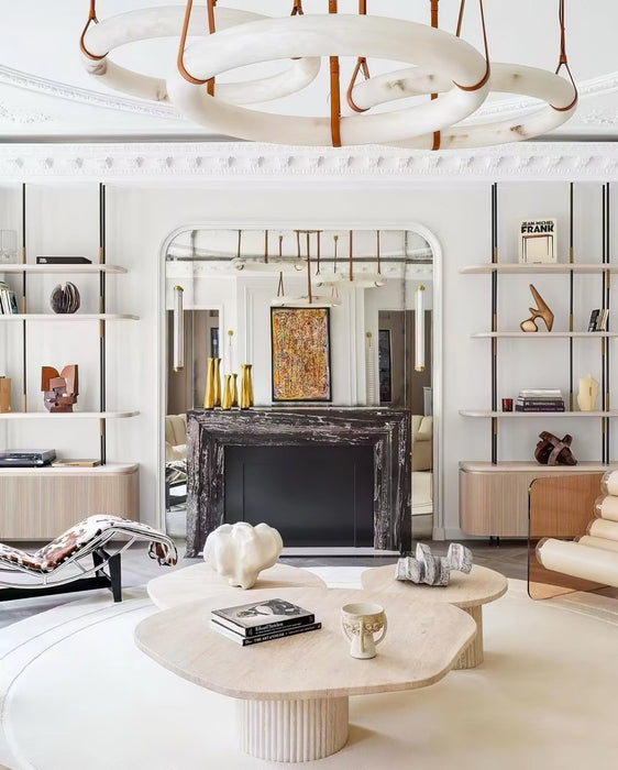 Oslo Alabaster Round Pendant Light A