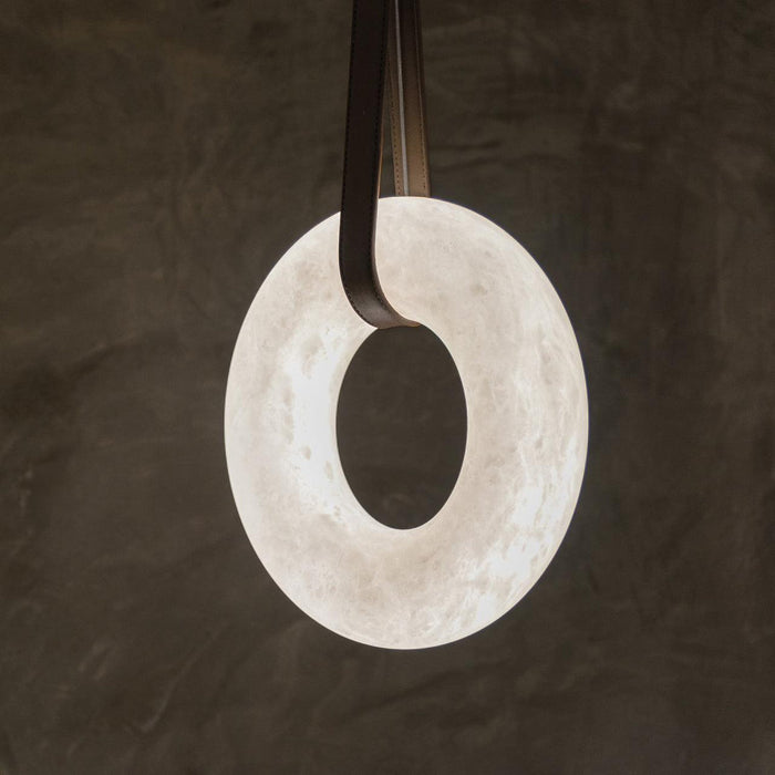Oslo Alabaster Round Pendant Light A
