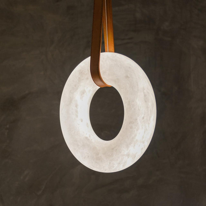 Oslo Alabaster Round Pendant Light A