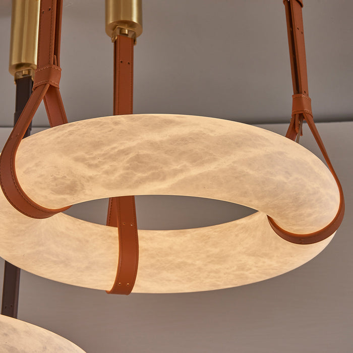 Oslo Alabaster Round Pendant Light A