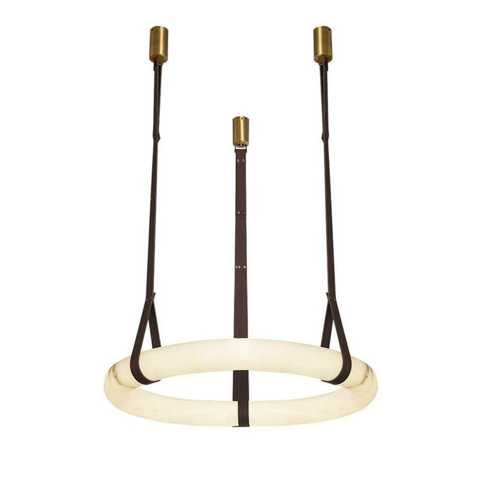 Oslo Alabaster Round Pendant Light A