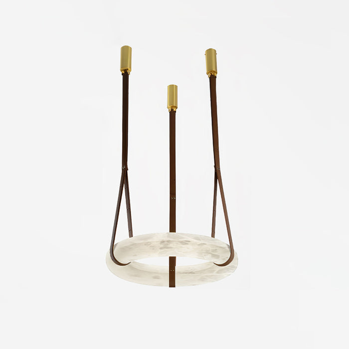 Oslo Alabaster Round Pendant Light A