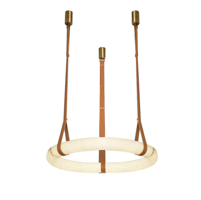 Oslo Alabaster Round Pendant Light A