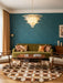 Palm Grove Glass Chandelier Vakkerlight