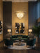 Palm Grove Glass Chandelier Vakkerlight