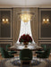 Palm Grove Glass Chandelier Vakkerlight