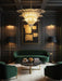 Palm Grove Glass Chandelier Vakkerlight