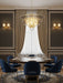 Palm Grove Glass Chandelier Vakkerlight