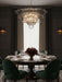 Palm Grove Glass Chandelier Vakkerlight