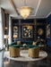 Palm Grove Glass Chandelier Vakkerlight