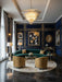 Palm Grove Glass Chandelier Vakkerlight