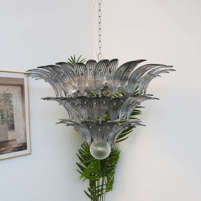 Palm Grove Glass Chandelier Vakkerlight