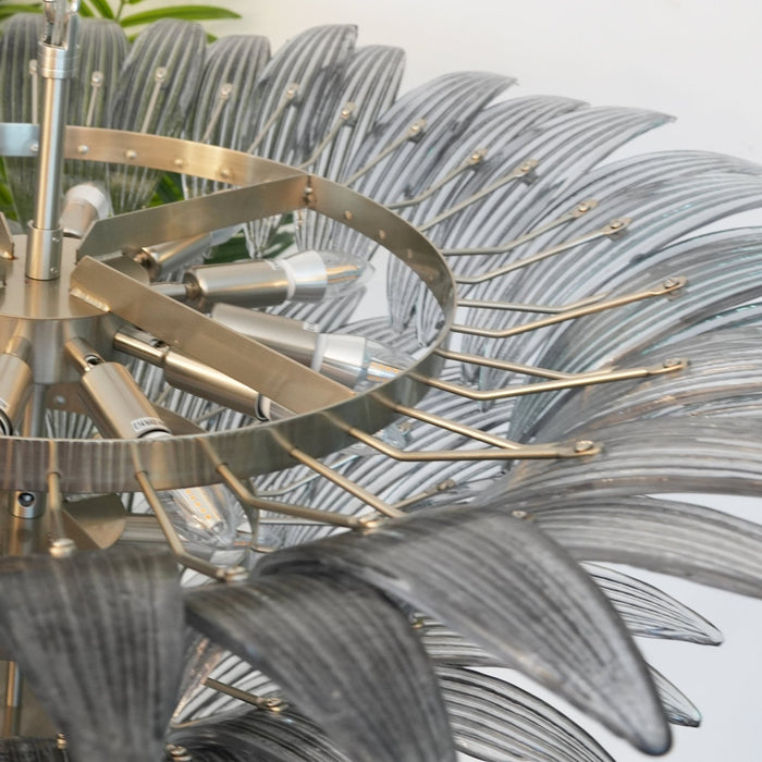 Palm Grove Glass Chandelier Vakkerlight