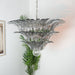 Palm Grove Glass Chandelier Vakkerlight