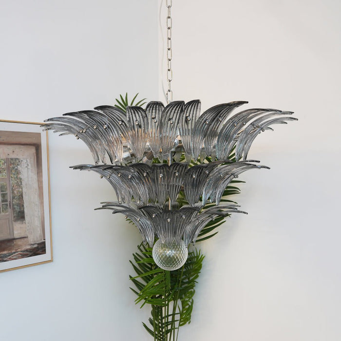 Palm Grove Glass Chandelier Vakkerlight