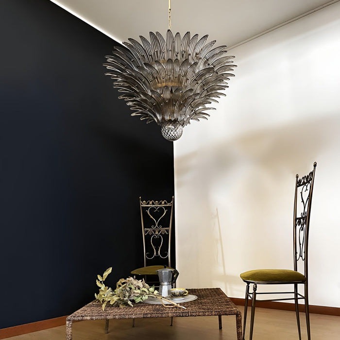 Palm Grove Glass Chandelier Vakkerlight