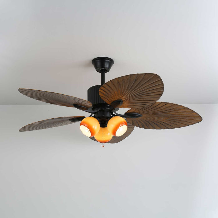 Palm Whisper Tropical Ceiling Fan Light Vakkerlight