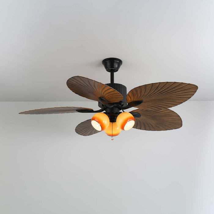 Palm Whisper Tropical Ceiling Fan Light Vakkerlight