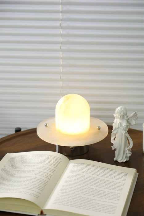 Petrified Alabaster Table Lamp Vakkerlight