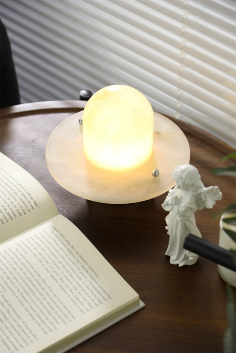 Petrified Alabaster Table Lamp Vakkerlight