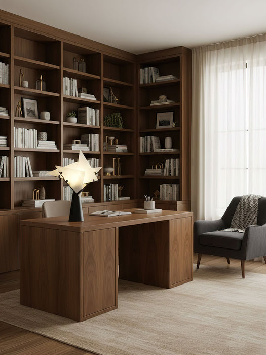 Alabaster Petal Table Lamp Vakkerlight