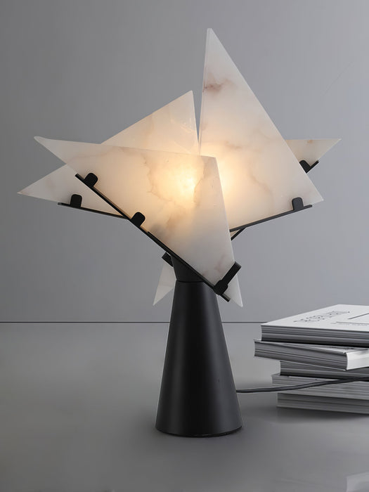 Alabaster Petal Table Lamp Vakkerlight