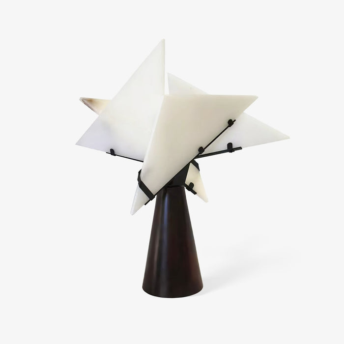 Alabaster Petal Table Lamp Vakkerlight