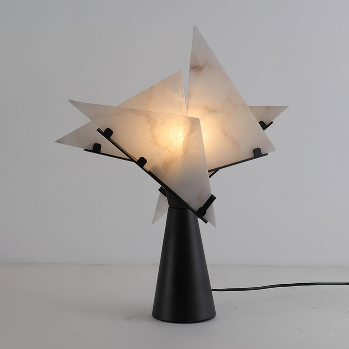 Alabaster Petal Table Lamp Vakkerlight