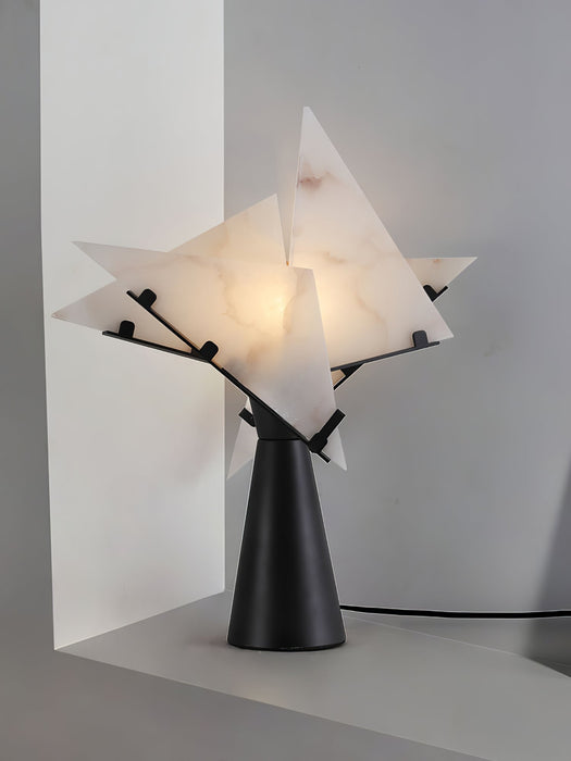 Alabaster Petal Table Lamp Vakkerlight