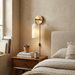 Pillar Alabaster Plug-in Wall Sconce Vakkerlight