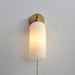 Pillar Alabaster Plug-in Wall Sconce Vakkerlight