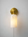 Pillar Alabaster Plug-in Wall Sconce Vakkerlight