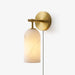 Pillar Alabaster Plug-in Wall Sconce Vakkerlight