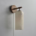Pillar Alabaster Plug-in Wall Sconce Vakkerlight