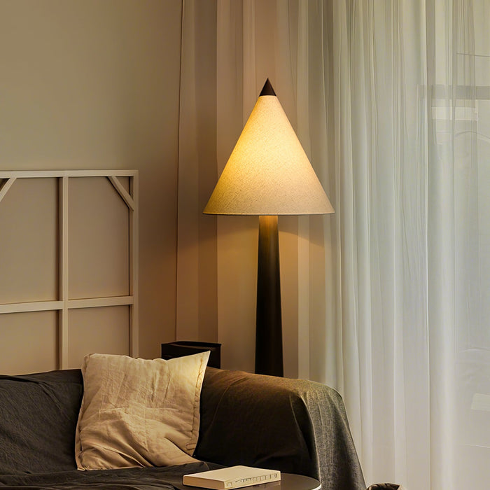 Pinecone Wooden Floor Lamp Vakkerlight
