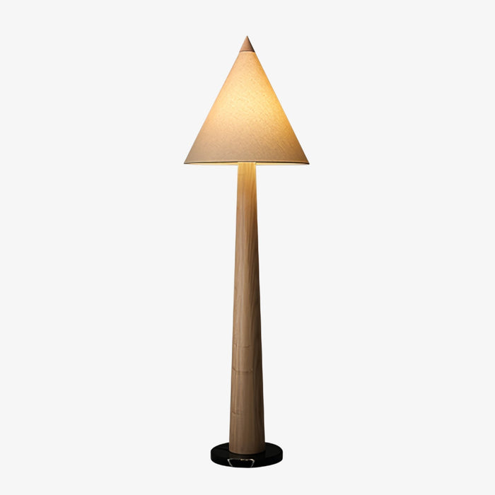 Pinecone Wooden Floor Lamp Vakkerlight