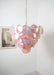 Pink Glass Disc Chandelier Vakkerlight