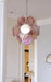 Pink Disc Glass Chandelier Vakkerlight