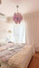 Pink Disc Glass Chandelier Vakkerlight